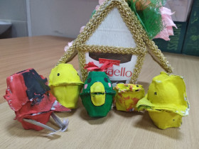 Занятия в пришкольном лагере.